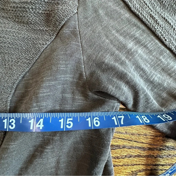 Anthropologie Saturday Sunday Gray Cotton Military Jacket Size Small P0971 - Picture 12 of 15